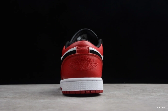 Reps TBK Low Jordan Black 1 Air 553558-116 Toe 0820